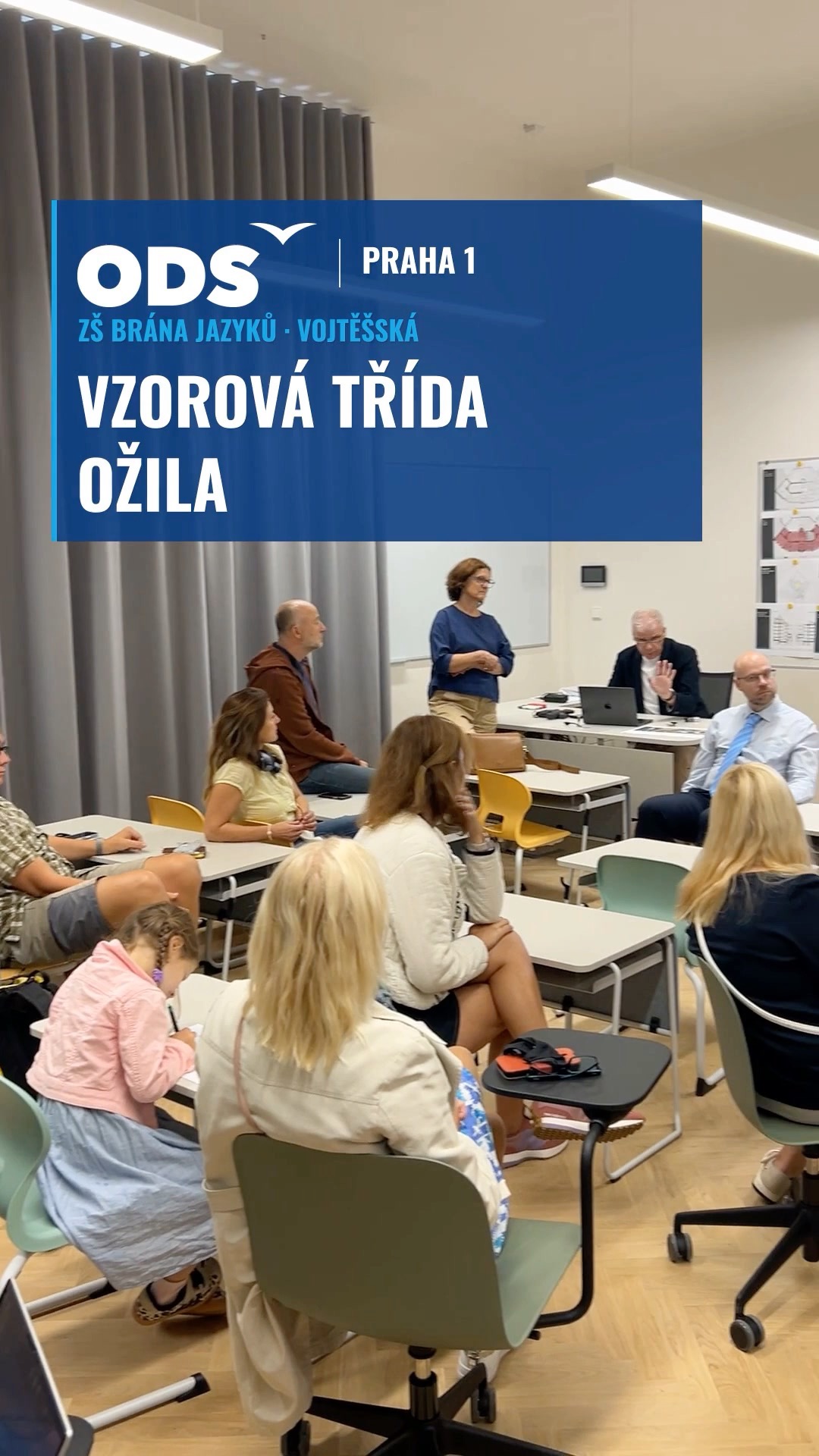 Vzorová třída ve Vojtěšské dnes ožila.